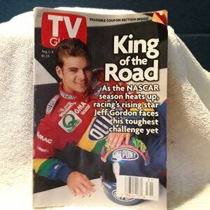 T.V Guide- Jeff Gordon, Aug 2-8, 1997